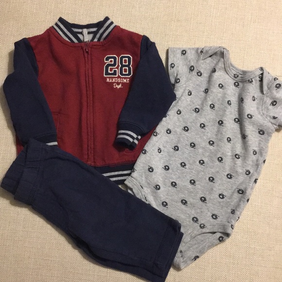 Carter's Other - Varsity jacket outfit